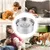 HausPets Gamelle Chien Flottante 3L Acier Inoxydable Antidérapant