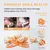 HausPets Jouet Chien Orange 5en1 Interactif Cache-Cache Couineur