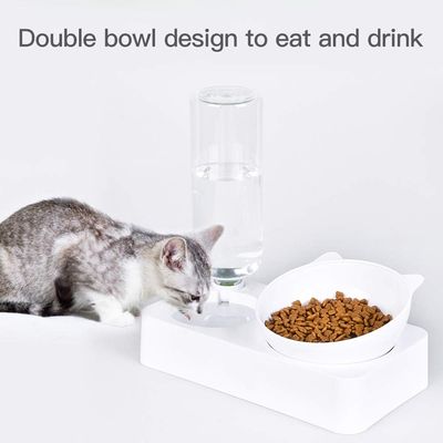 HausPets Chat Inclinable 15° Automatique Anti-Vomissements 590ml