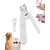 HausPets Coupe Griffes LED Rechargeable SafeTrim Blanc HausPets Coupe Griffes LED Rechargeable SafeTrim Blanc