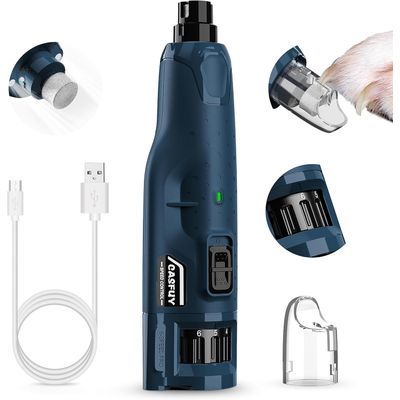 HausPets Lime Ongles Chien 6 Vitesses LED 45dB USB