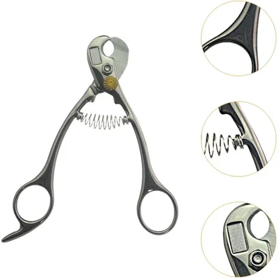 HausPets Coupe Griffes Acier Inox Ressort Antidérapant HausPets Coupe Griffes Acier Inox Ressort Antidérapant