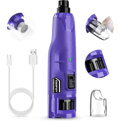 HausPets Lime Ongles Chien 6 Vitesses LED 45dB USB HausPets Lime Ongles Chien 6 Vitesses LED 45dB USB