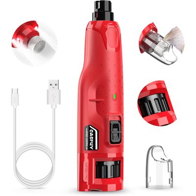 HausPets Lime Ongles Chien 6 Vitesses LED 45dB USB