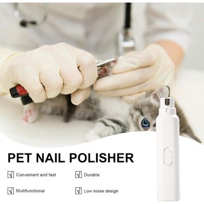 HausPets Lime Ongles Électrique Pile Chien Chat Portable