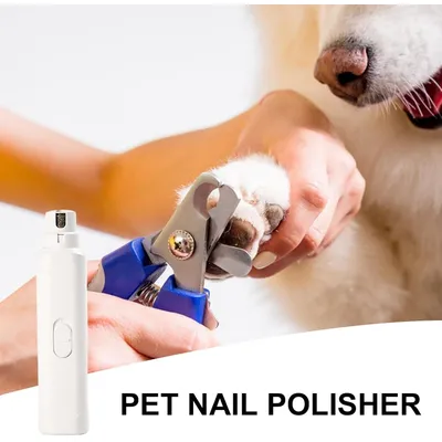 HausPets Lime Ongles Électrique Pile Chien Chat Portable