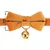 HausPets Katzenhalsband Cord-Samt Orange Fliege