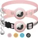 HausPets Katzenhalsband AirTag Reflektierend Sicherheit 2er