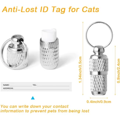 HausPets Sicherheitshalsband Katze Reflektierend 8 Farben