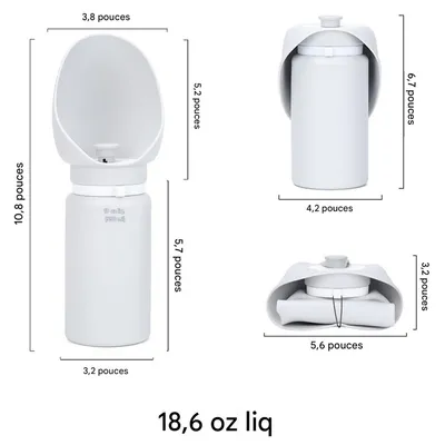 HausPets Faltbare Hunde-Wasserflasche HausPets Faltbare Hunde-Wasserflasche