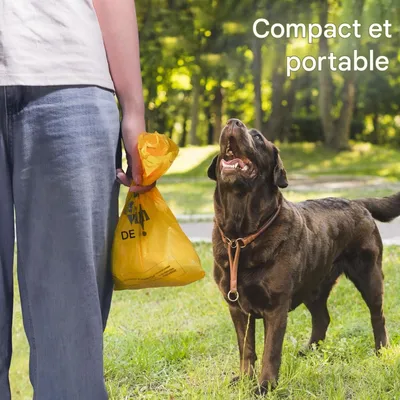 HausPets Dicke, biologisch abbaubare Hundekotbeutel