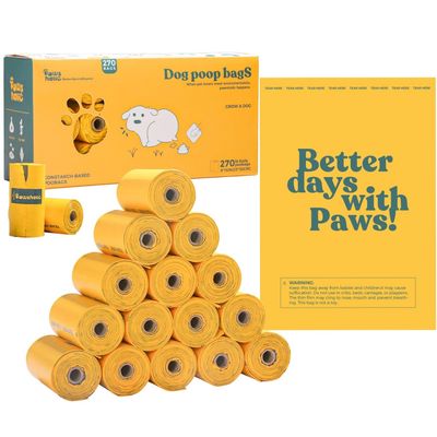 HausPets Dicke, biologisch abbaubare Hundekotbeutel