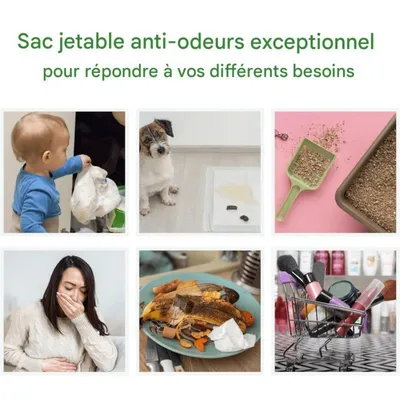 HausPets biologisch abbaubare Kotbeutel mit Katzenmotiven
