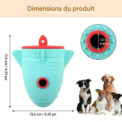 HausPets Silikon-Futterspender für Hunde