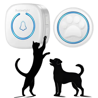 HausPets Drahtlose Touch-Haustier-Türklingel HausPets Drahtlose Touch-Haustier-Türklingel
