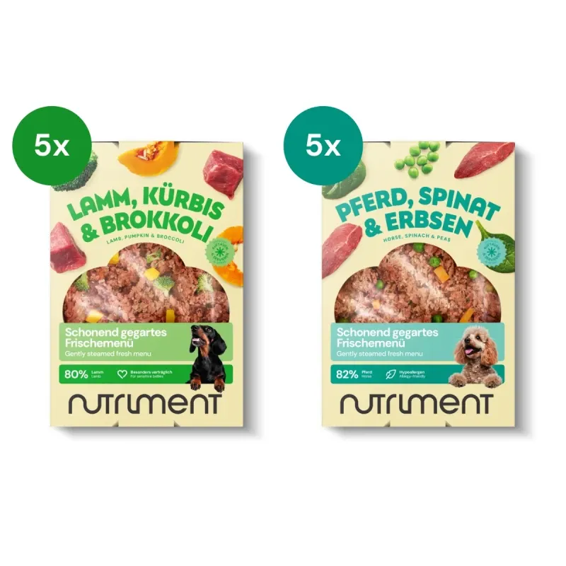 Nutriment Frischemenü Probierpaket Sensitiv