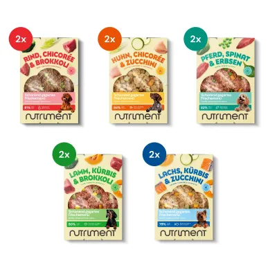 Nutriment Frischemenü Probierpaket