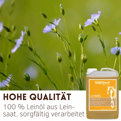 Supravit Leinöl Pferde 5L
