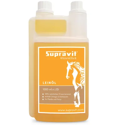 Supravit Leinöl Pferde & Hunde 1l Supravit Leinöl Pferde & Hunde 1l