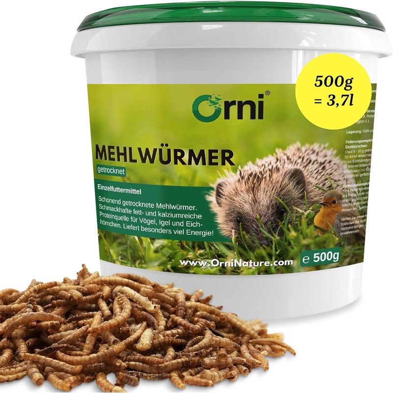 Orni Soldatenfliegenlarven 500g
