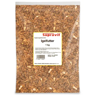 Supravit Igelfutter mit Insekten - Artgerechtes Futter für Igel Ganzjährig Supravit Igelfutter mit Insekten - Artgerechtes Futter für Igel Ganzjährig