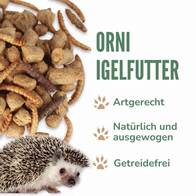 Orni Igelfutter 5kg – Getreidefrei Orni Igelfutter 5kg – Getreidefrei