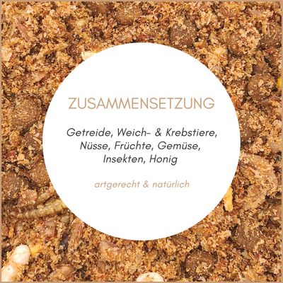 Supravit Igelfutter mit Insekten - Artgerechtes Futter für Igel Ganzjährig