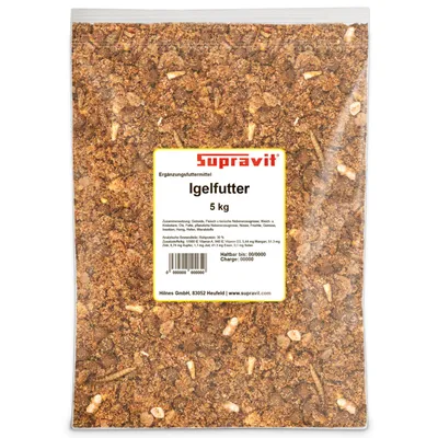 Supravit Igelfutter mit Insekten - Artgerechtes Futter für Igel Ganzjährig Supravit Igelfutter mit Insekten - Artgerechtes Futter für Igel Ganzjährig