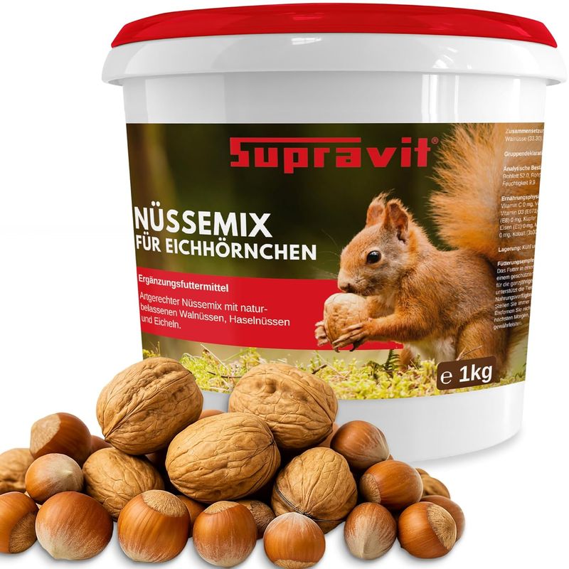 Supravit Nüsse-Mix für Eichhörnch 1kg