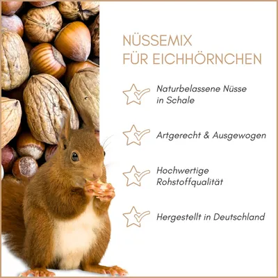 Supravit Nüsse-Mix für Eichhörnch 1kg