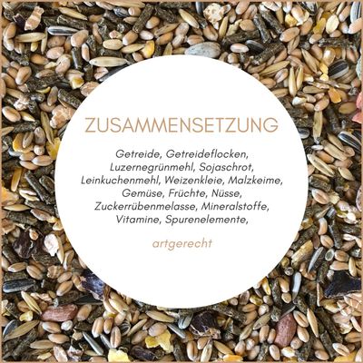 Supravit Nagerfutter & Kleintierfutter- natürliche Futtermischung für Nager