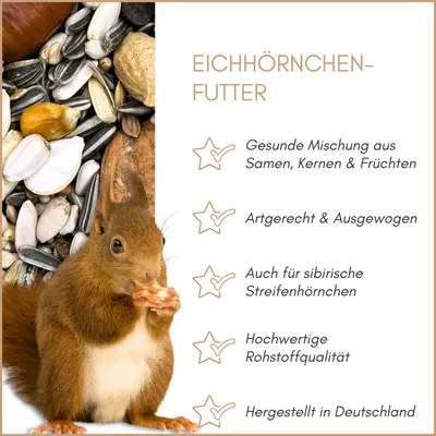 Supravit Eichhörnchen Futter 1kg Supravit Eichhörnchen Futter 1kg