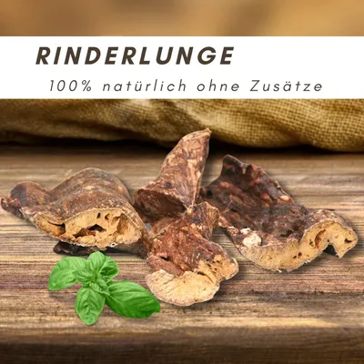 Supravit Rinderlunge für Hunde 300g Supravit Rinderlunge für Hunde 300g