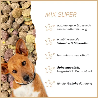 Supravit Hundetrockenfutter Mix 15kg Supravit Hundetrockenfutter Mix 15kg