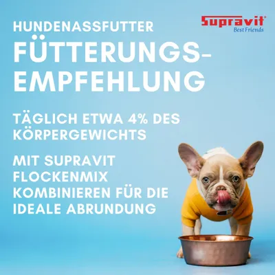 Supravit Hundenassfutter Supravit Hundenassfutter