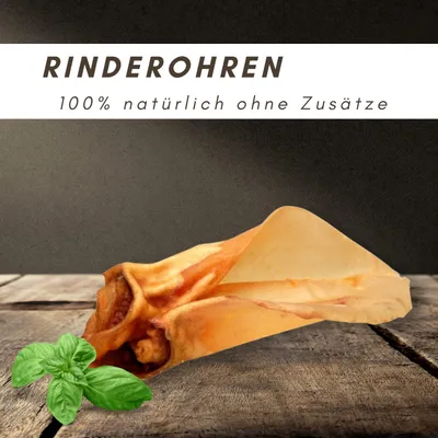 Supravit Rinderohren für Hunde 1kg