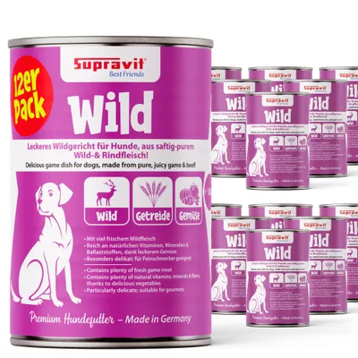 Supravit Hundenassfutter Supravit Hundenassfutter