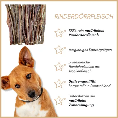 Supravit Rinderdörrfleisch für Hunde 200g Supravit Rinderdörrfleisch für Hunde 200g