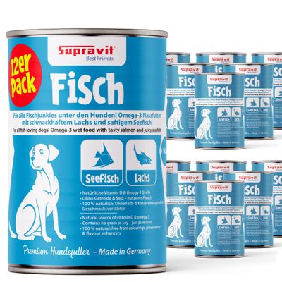 Supravit Hundenassfutter mit Pferdefleisch