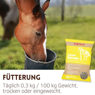 Supravit Maiscobs für Pferde 20kg Supravit Maiscobs für Pferde 20kg