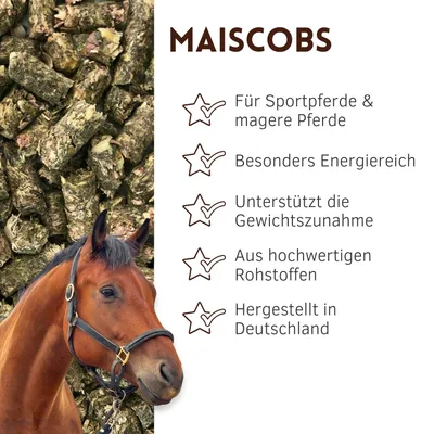 Supravit Maiscobs für Pferde 20kg Supravit Maiscobs für Pferde 20kg