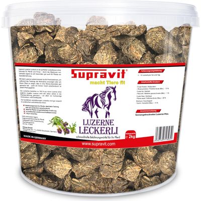 Supravit Luzerne Pferdeleckerlies 2kg