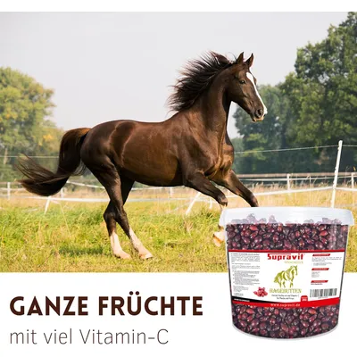 Supravit Hagebutten Pferd - Mit viel Vitamin C für Pferde und Ponys