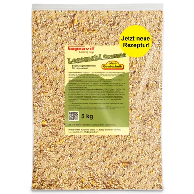 Supravit Legemehl mit Oregano für Hühner GVO - Gentechnik frei Supravit Legemehl mit Oregano für Hühner GVO - Gentechnik frei
