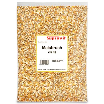 Supravit Maisbruch - Mais geschrotet trocken für Geflügel & Pferde