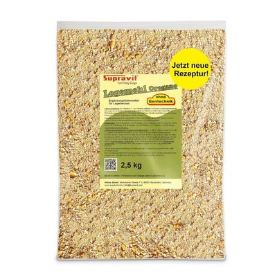 Supravit Legemehl  mit Oregano für Hühner GVO - Gentechnik frei
