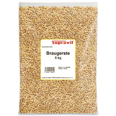 Supravit Braugerste für Hühner & Tauben - Energiereiches Ergänzungsfutter
