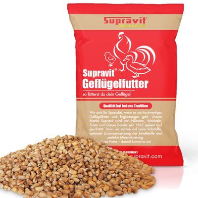 Supravit Futterweizen für Geflügel - Regionales Premium Futtergetreide