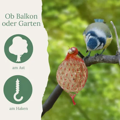 Orni 100 Insektenknödel mit Netz Orni 100 Insektenknödel mit Netz