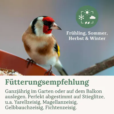 Orni Stieglitz Super - ganzjähriges Wildvogelfutter Stieglitzfutter